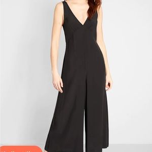 Mod Cloth Bon Voyage V neck jumpsuit